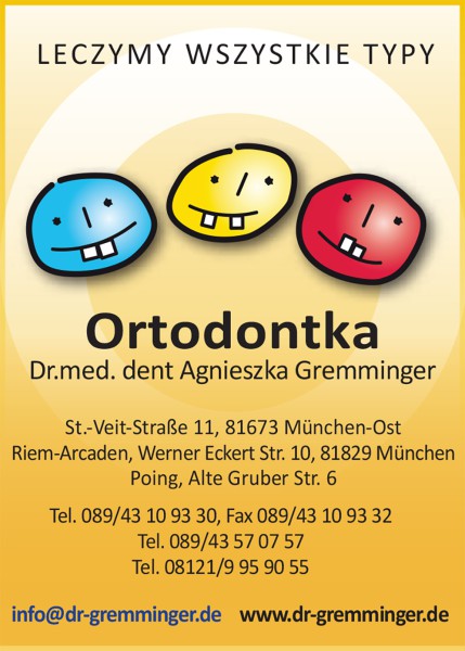 Ortodontka Dr. med. dent Agnieszka Gremminger Ilustracja 1